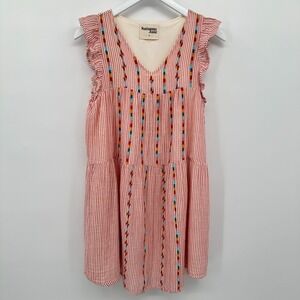 Savanna‎ Jane Dress Size Small Embroidered Artsy Festival Western Beachy Coastal